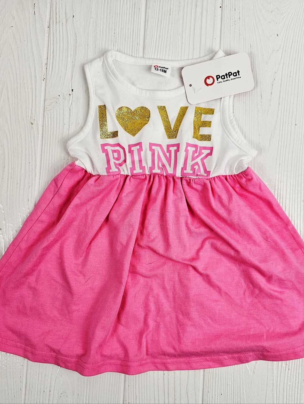 Love Pink Girls Sparkle Dress